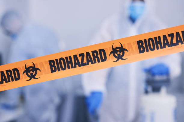 Professional Drug Lab Cleanup technician working in Bellaire, OH